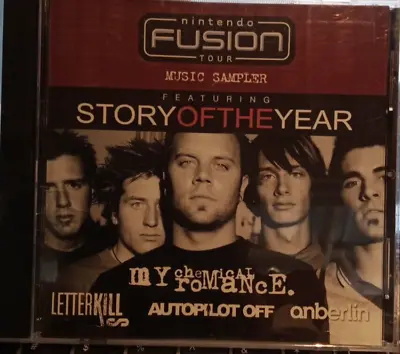 Nintendo Fusion Tour Sampler Music Cd Story Of The Year My Chemical Romance • $4.74