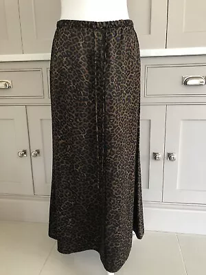 Zara Leopard Print Midi Skirt Size S • £0.99