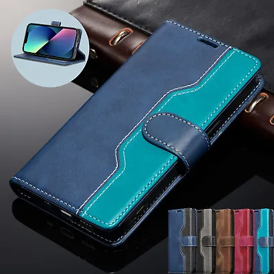 For Google Pixel 7A  8 Pro 6A Leather Magnetic Flip Card Wallet Phone Case Cover • £7.96