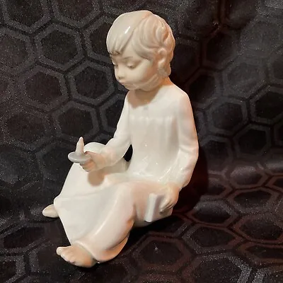 Zaphir Figurines Boy With Candle 16 Cm Rare • £28