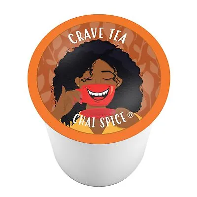 Crave Beverages Chai Spice Tea Pods Keurig KCup 2.0 Compatible 40 Count • $19.99
