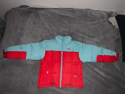 Womens Puffer Jacket XS Golfwang Brand New Bright Colours Blue Red Skater • $350