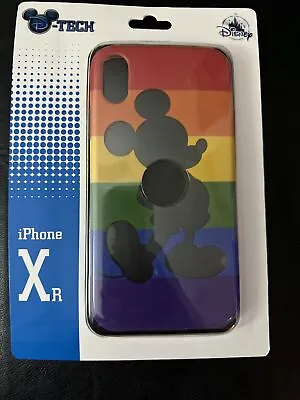 NEW Disney Parks D-Tech Rainbow Mickey Mouse IPhone XR Cell Phone Case Pride • $13