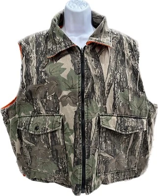 $13.99 • Buy WINCHESTER CONCEAL Reversible HUNTING VEST Trebark Camo/Blaze Orange. SIZE 2X