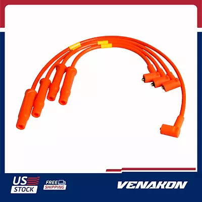 FERRAZZI 9mm Spark Plug Wires Fit For VW Jetta Golf New Beetle 2.0 • $35