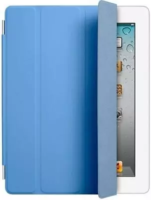 Apple IPad Smart Cover Blue For IPad 2 IPad 3 IPad 4 Case • £14.98