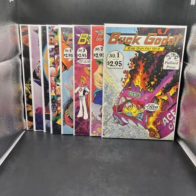 $34.99 • Buy Buck Godot Zap Gun For Hire #’s 1 2 3 4 5 6 7 8. Palliard Press. 8 Book Lot(A17)