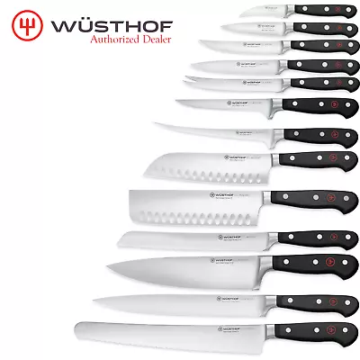 Wusthof Classic Series High Carbon Stainless Steel Knife Sets Authorized Dealer • $240