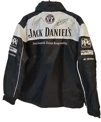 Kelly Racing Jacket Jack Daniels Holden 2010 Size XL Signed By Rick & Todd Kelly • $630