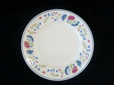 £10.63 • Buy Vintage BHS PRIORY TABLEWARE Dinner Plate Made In BRITAIN White,Blue,Red 