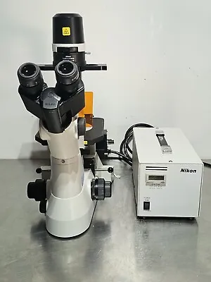 Nikon Eclipse TS100-F Inverted Phase Contrast Fluorescence Microscope • $2495.20