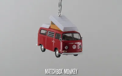 1:64 Volkswagen Samba Bus Camper Kombi VW T1 T2 Christmas Ornament Westfalia RV • $29.99