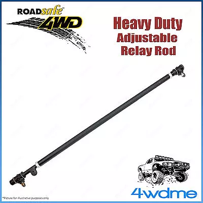 Fits Toyota Landcruiser VDJ 76 78 79 Series Roadsafe Adjustable Front Drag Link • $269.50