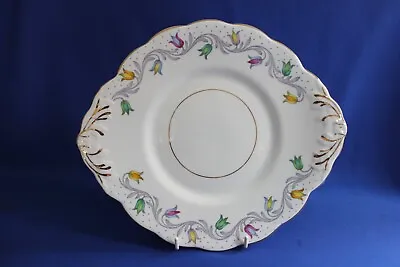   Very Nice Vintage - Salisbury Bone China - Cake Plate  - L'nore Pattern   • £5.99