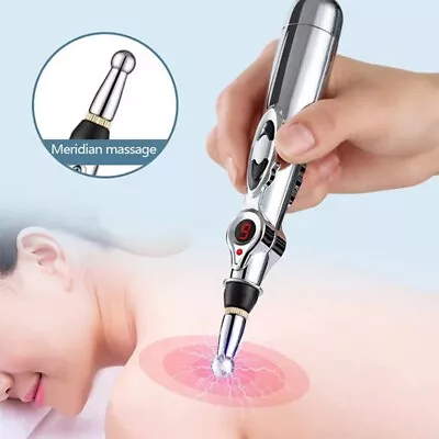 Electronic Acupuncture Pen Electric Meridians Laser Therapy Heal Massage Pen... • $9.89