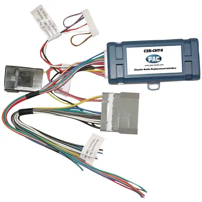 Pac C2R-CHY4 For Select Chrysler Dodge Jeep RAM Radio AMPLIFIED VEHICLES Wiring • $119.99