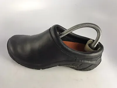 Merrell Women's Encore Nova Slip On Shoe Black Leather Sz 7 US • $25.49