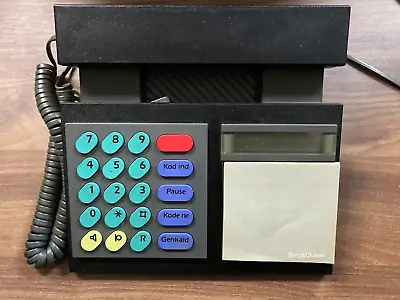 Beocom 2000 B&O Bang And Olufsen Black 1980s Desk Landline Phone Original • £96.50