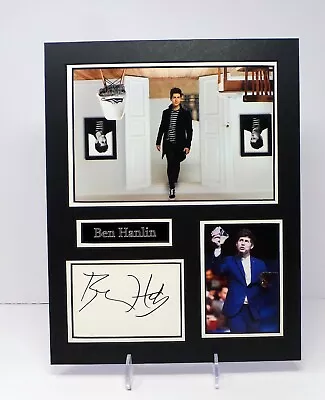 £39.99 • Buy Ben HANLIN Signed Mounted Photo Display AFTAL RD COA Magician Dancing On Ice