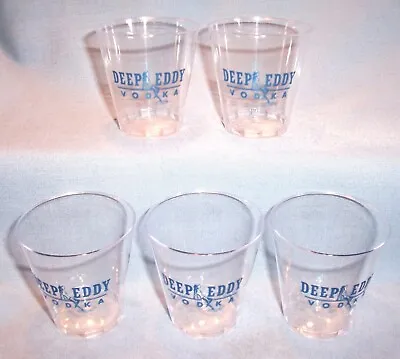 10 DEEP EDDY VODKA Liquor Advertising Bar Tavern FINELINE Shooter SHOT GLASS • $9.99