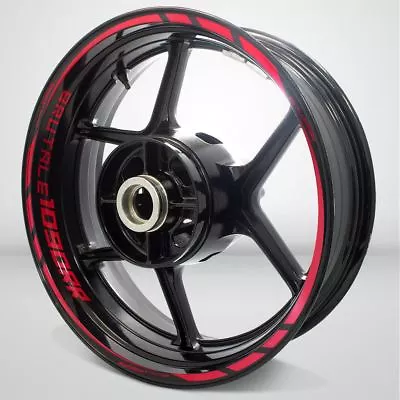 Motorcycle Rim Wheel Decal Accessory Sticker For MV Agusta Brutale 1090RR • $117