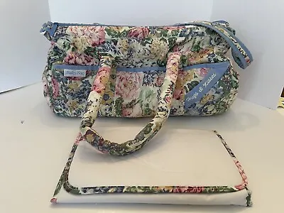 VTG 1994 Baby Sac - Bag Bazaar Ltd - Quilted Floral Diaper Bag With Vinyl Lining • $17