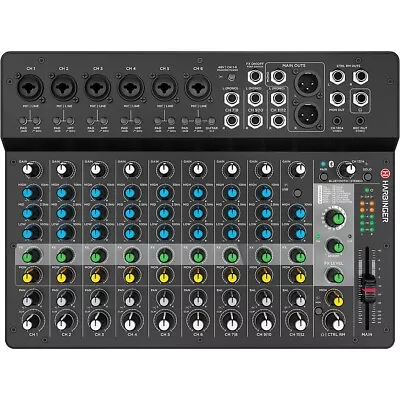 Harbinger LV14 14-Channel Analog Mixer With Bluetooth FX & USB Audio • $249.99