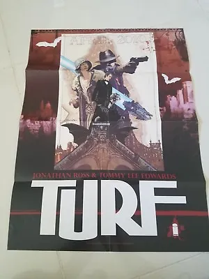 TURF By TOMMY LEE EDWARDS PROMO POSTER 18  X 24  IMAGE COMICS 2010 NEW UNUSED • $5.99