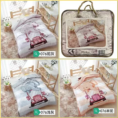 £12.49 • Buy Luxury 2Ply Baby Blanket Super Soft Warm Mink Fleece Pram Cot New Born Boy Girls
