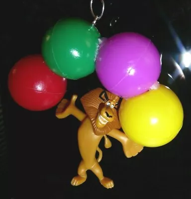 ALEX LION MADAGASCAR JUGGLING Balloons Ornament Handcrafted USA Nora's • $16.99