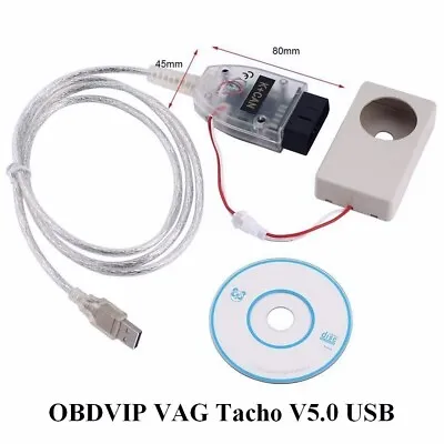 Vagtacho USB Version 5.0 VAG Tacho For NEC MCU 24C32/ 24C64 For Audi Key Program • $29.29