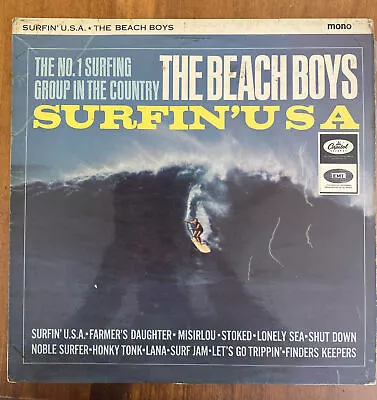 The Beach Boys Surfin’s Usa Vinyl Lp  • $40