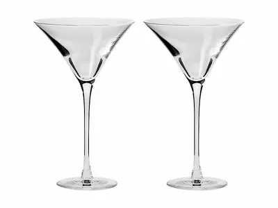 Krosno Duet Set Of 2 170ml Martini Glasses - Gift Boxed - RRP $39.95 • $29.99