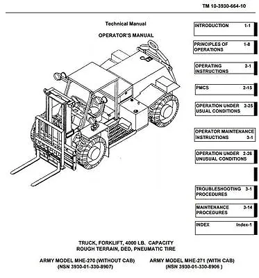 Brake Disc Rough Terrain Forklift MHE270 / MHE271 2530 01 360 2434 / 171.07.004 • $39.50