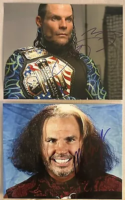 JEFF & MATT HARDY Signed Autographed 2 8x10 Photos WWE AEW Total Nonstop Action • $1.28