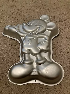 1995 Wilton Mickey Mouse Cake Pan Disney Full Body Retired 2105-3601 • $15.99