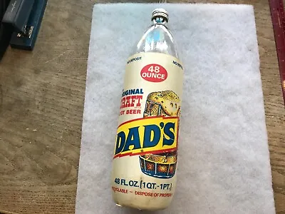 Dad’s Root Beer 48 Oz. Foam Covered Vintage Root Beer Bottle • $24.95