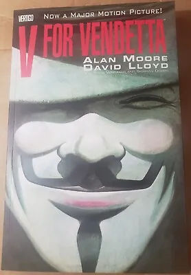 $6.95 • Buy V For Vendetta TPB DC Comics Alan Moore David Lloyd Vertigo Movie