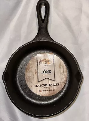 Cracker Barrel Lodge Cast Iron Seasoned Skillet 6.5” Made In USA New Old Stock • $13.99