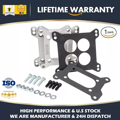 Adapters 2 Barrel To 4 Barrel Intake Manifold Carburetor Throttle Plate Two Four • $22.99