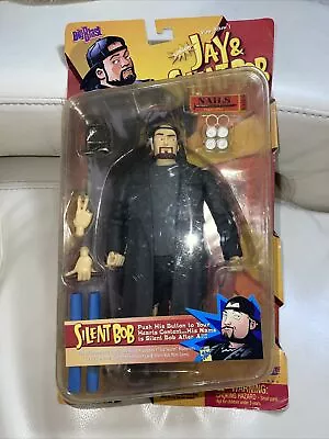 SILENT BOB View Askew Talking Action Figure By BIG BLAST Toys New Sealed • $21.60