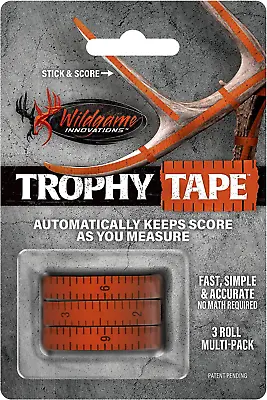 $13.62 • Buy Wildgame Innovations 424 Trophy Tape, Orange, 5X9X1 WGI-WLD424