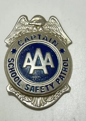 Aaa School Safety Patrol Badge Captian • $39