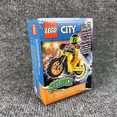 Lego City: Stuntz Demolition Stunt Bike (60297) 12 Pcs - New Minor Box Dmg • $9.95