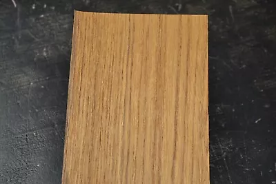 Teak Raw Wood Veneer Sheet 5 X 21 Inches 1/42nd                         M4669-82 • $3.99