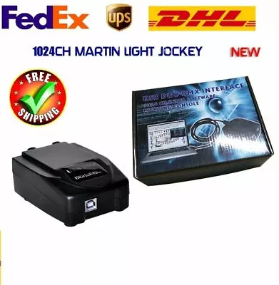 2022 For Martin Light Jockey USB 1024CH DMX 512 DJ Led Stage Light Controller • $168.40