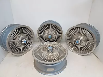 $1199.95 • Buy Set Of Vintage NOS Permacast Turbine Mag Wheels 15x5.5 - 4x130 VW Beetle Bug