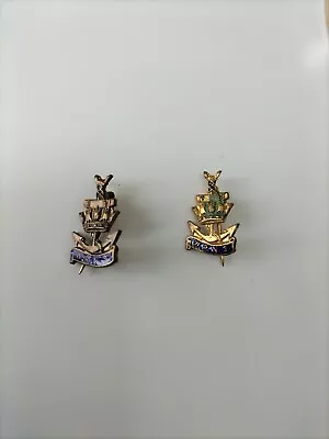 £19.99 • Buy WW2 WOMENS ROYAL NAVY SERVICE WRNS WRENS ENAMEL BADGE PIN Approximately 1940