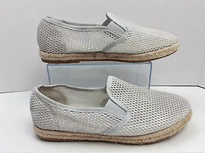 Rouge Helium Slip On Flats Women's Size 8  Silver Sparkle  920 • $7.99