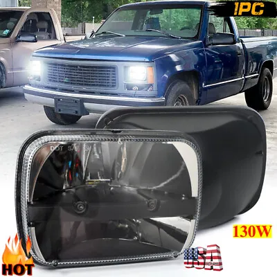 DOT 7x6  Led Headlight Hi-Lo H4 For GMC C1500 C2500 C3500 K1500 S15 Pickup Truck • $42.99